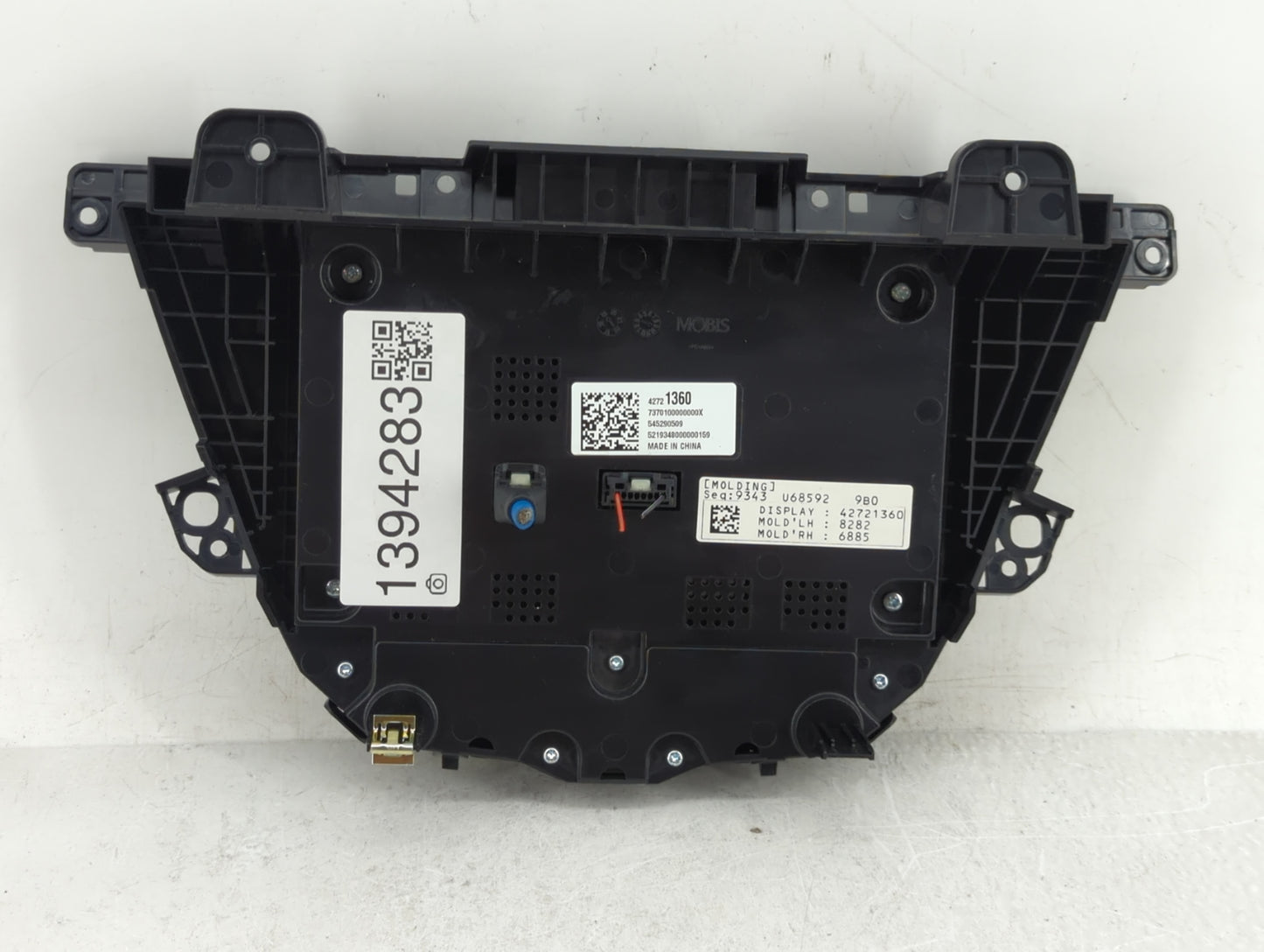 2020-2021 Buick Encore Gx Radio AM FM Cd Player Receiver Replacement P/N:42721360 Fits Fits 2020 2021 OEM Used Auto Parts -