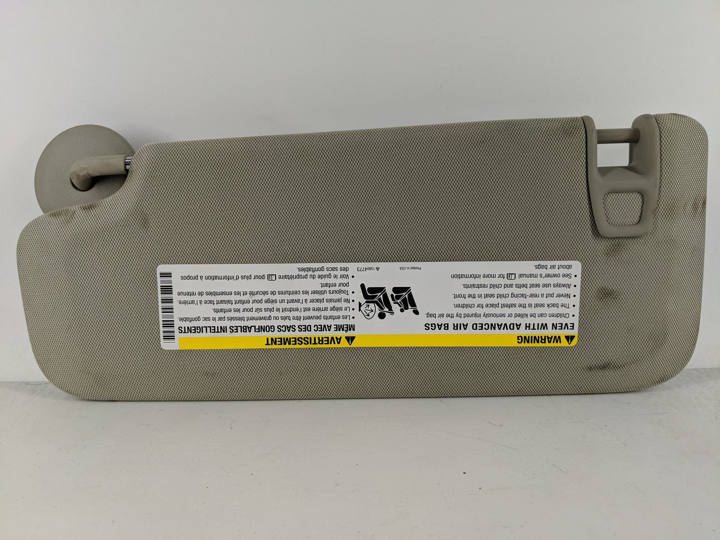 2016-2020 Buick Envision Sun Visor Shade Replacement Passenger Right Mirror Fits Fits 2016 2017 2018 2019 2020 OEM Used Auto