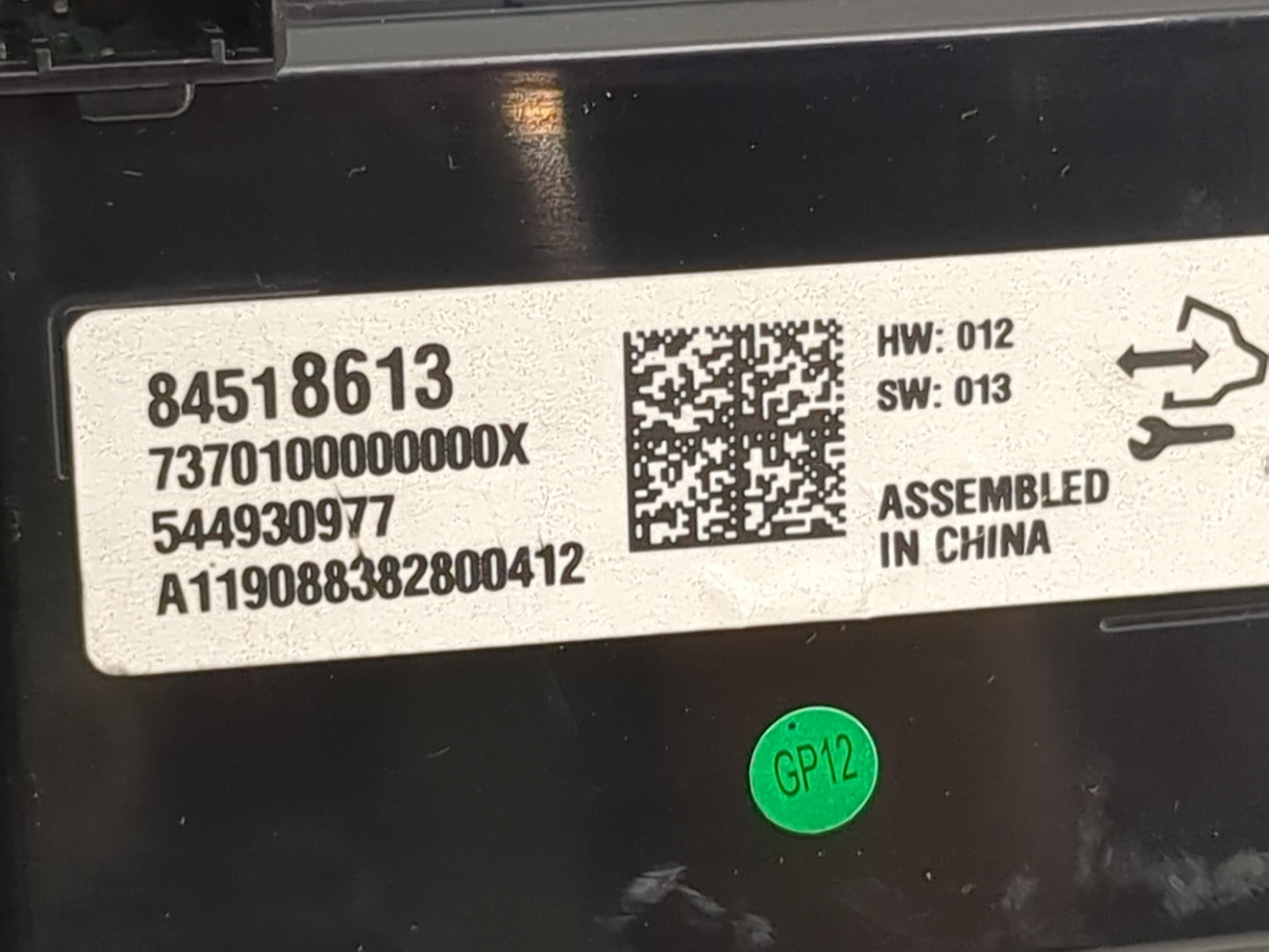 2020 Buick Envision Radio Control Panel 1469685 - Oemusedautoparts1.com