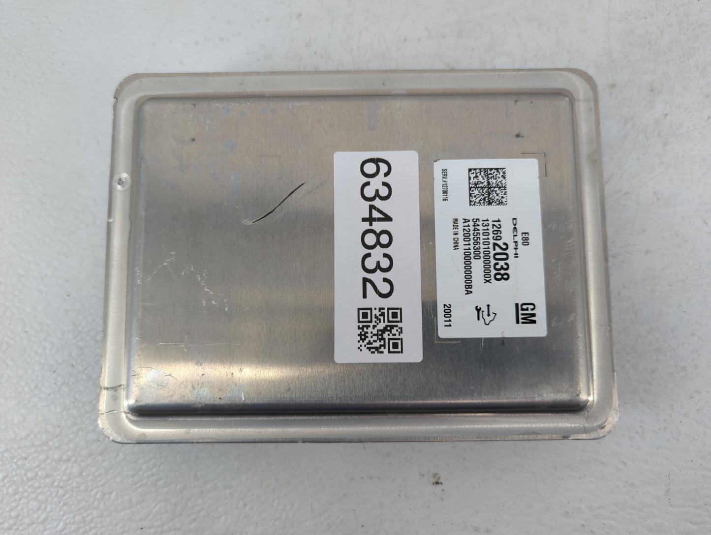 2020 Buick Envision PCM Engine Control Computer ECU ECM PCU OEM P/N:12692038 Fits Fits 2017 2018 2019 2021 2022 OEM Used Aut