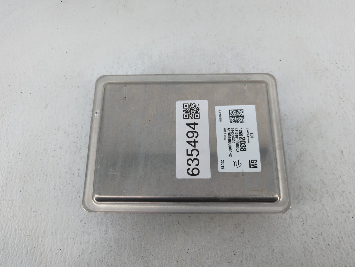 2020 Buick Envision PCM Engine Control Computer ECU ECM PCU OEM P/N:12692038 Fits Fits 2017 2018 2019 2021 2022 OEM Used Aut