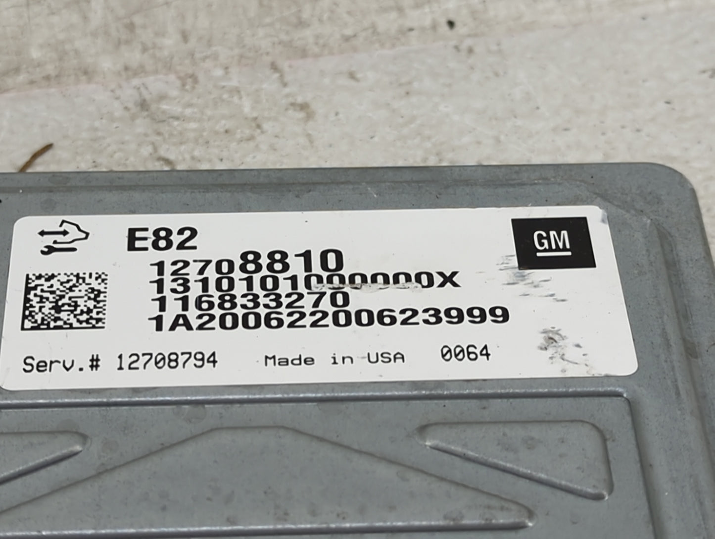2017-2020 Cadillac Xt5 PCM Engine Control Computer ECU ECM PCU OEM P/N:12708810 12708794 Fits OEM Used Auto Parts - Oemuseda