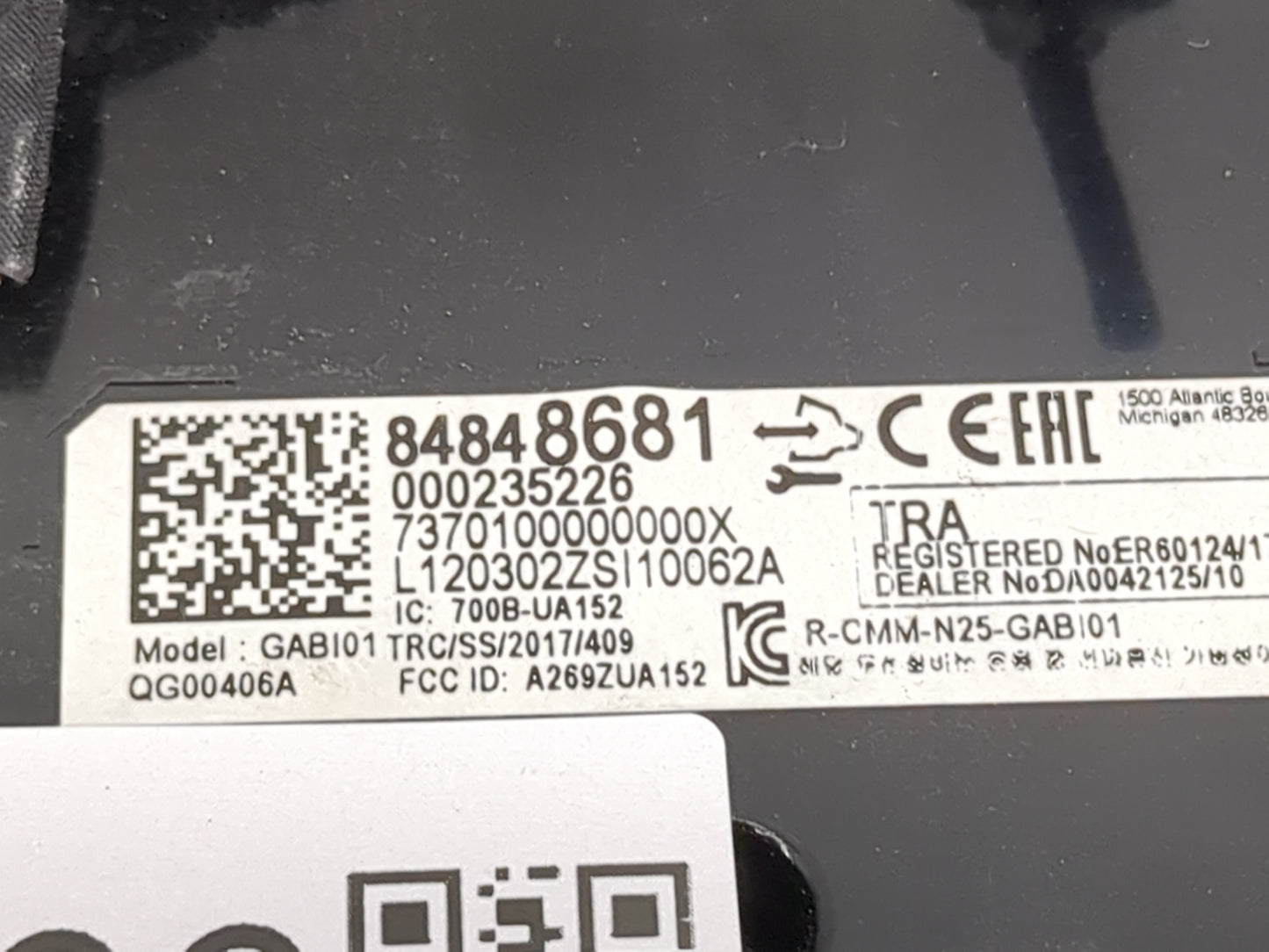 2020 Cadillac Xt5 Information Display Screen - Oemusedautoparts1.com