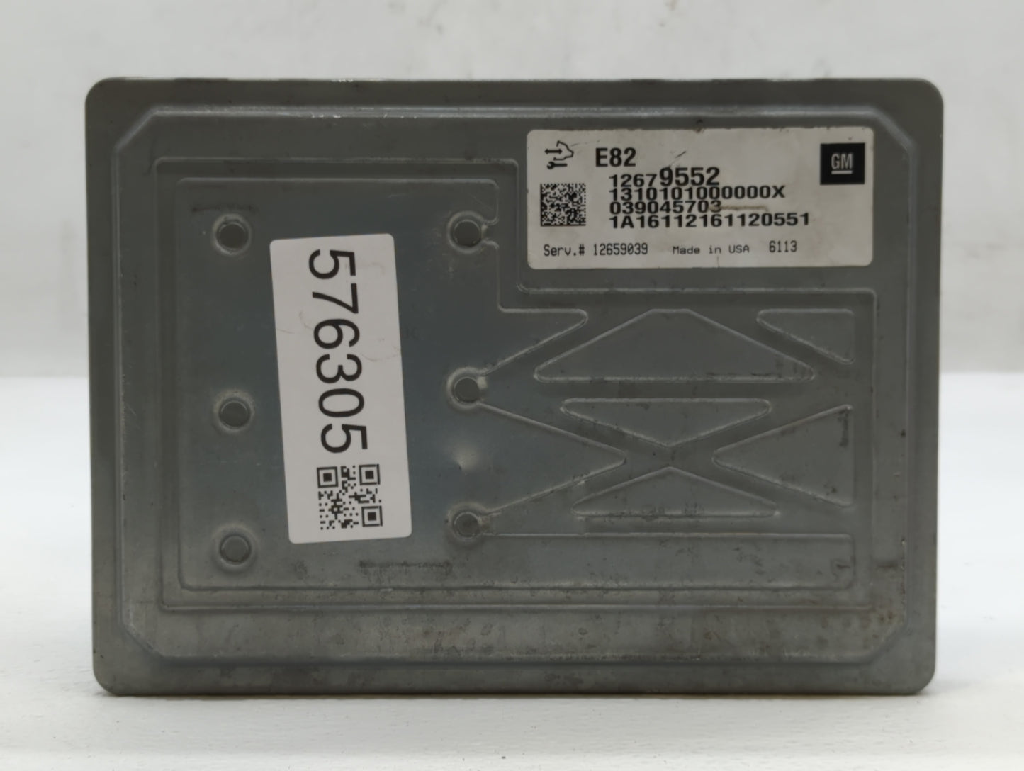 2020 Cadillac Xt6 PCM Engine Control Computer ECU ECM PCU OEM P/N:12679552 Fits Fits 2016 2017 2018 2019 2021 2022 OEM Used