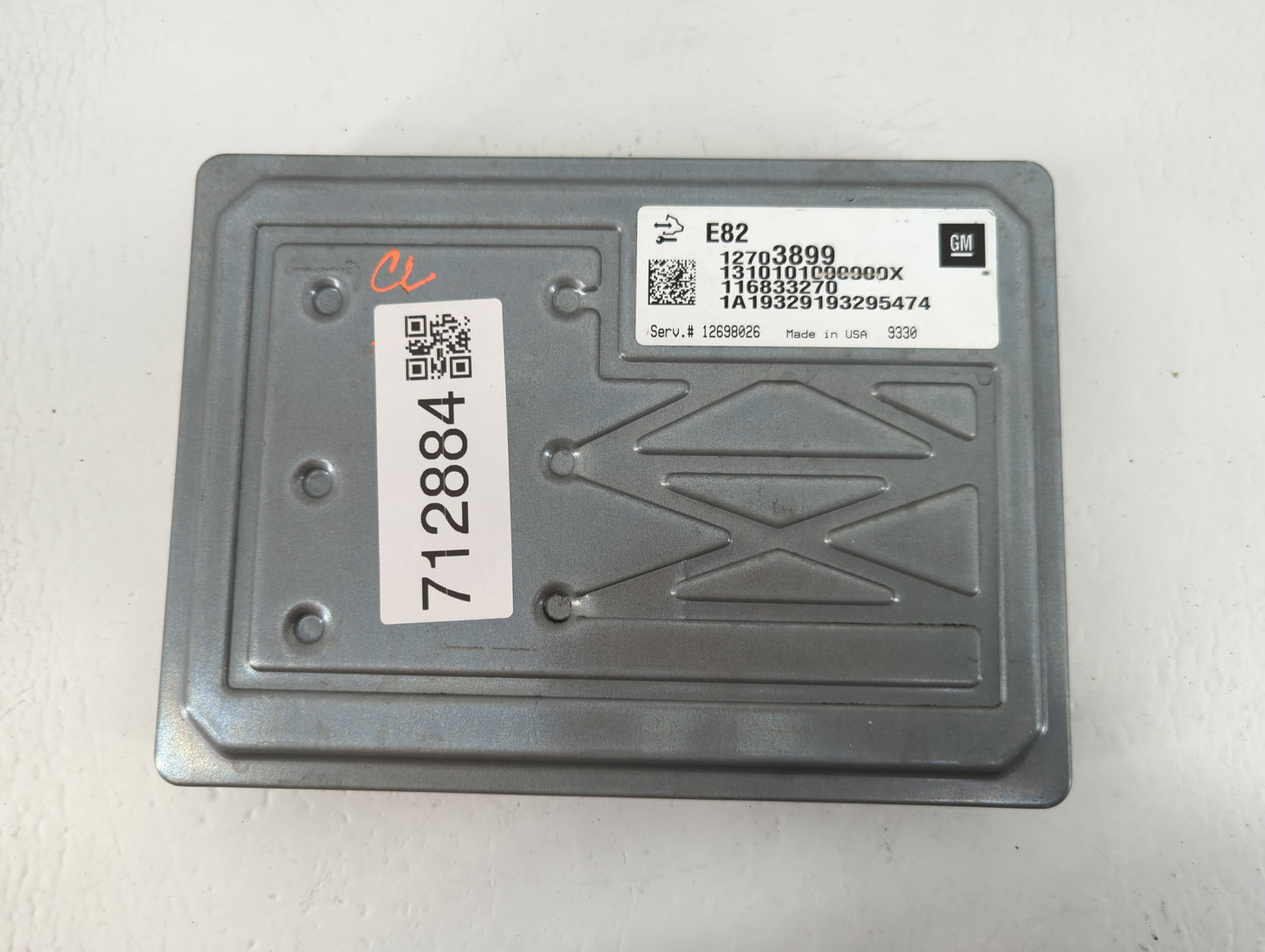 2020 Cadillac Xts PCM Engine Control Computer ECU ECM PCU OEM P/N:12703899 Fits Fits 2016 2017 2018 2019 2021 2022 OEM Used