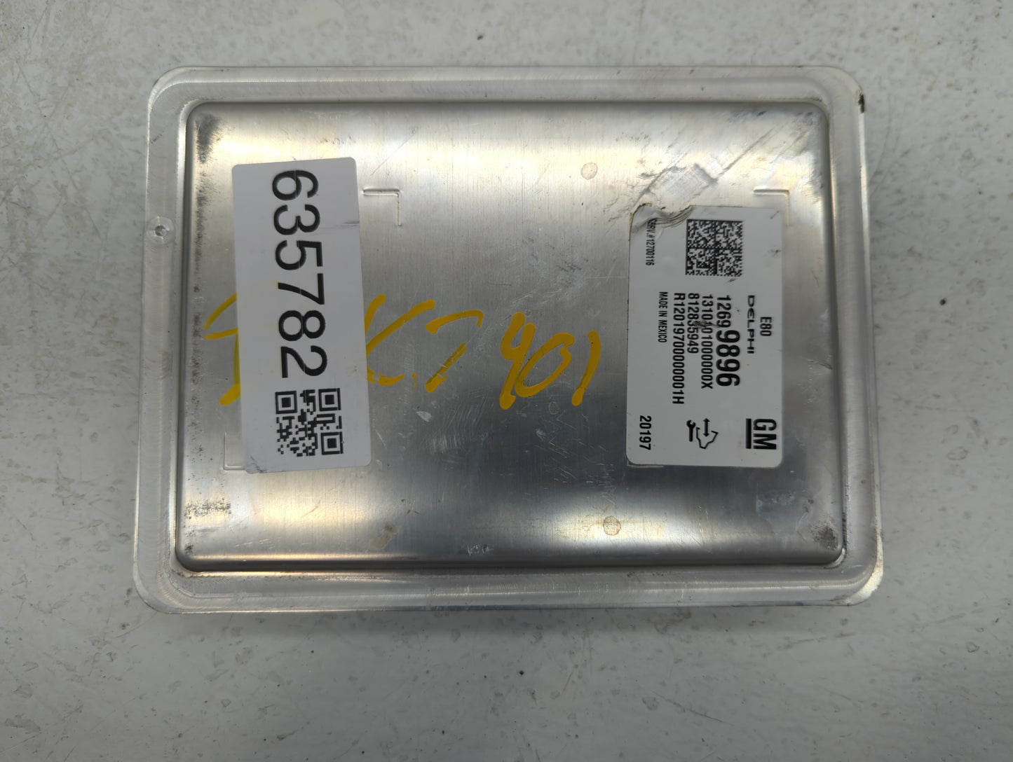 2018-2020 Chevrolet Camaro PCM Engine Control Computer ECU ECM PCU OEM P/N:12699896 Fits Fits 2017 2018 2019 2020 2021 2022
