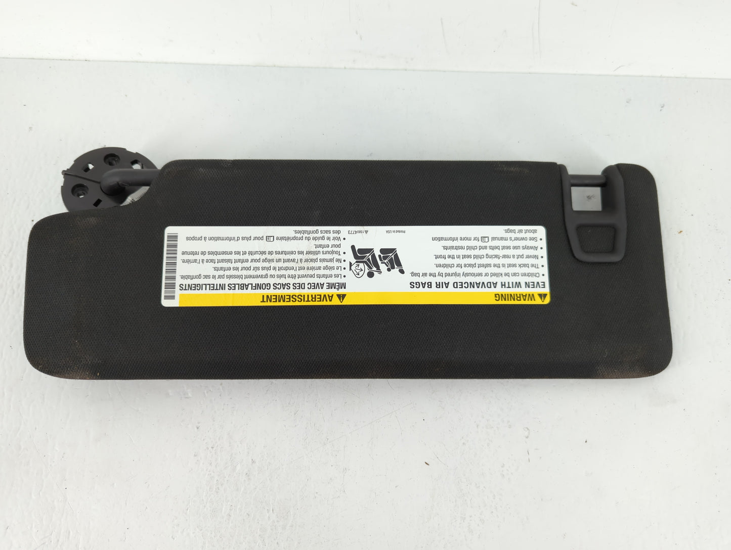 2021 Chevrolet Camaro Sun Visor Shade Replacement Passenger Right Mirror Fits OEM Used Auto Parts - Oemusedautoparts1.com