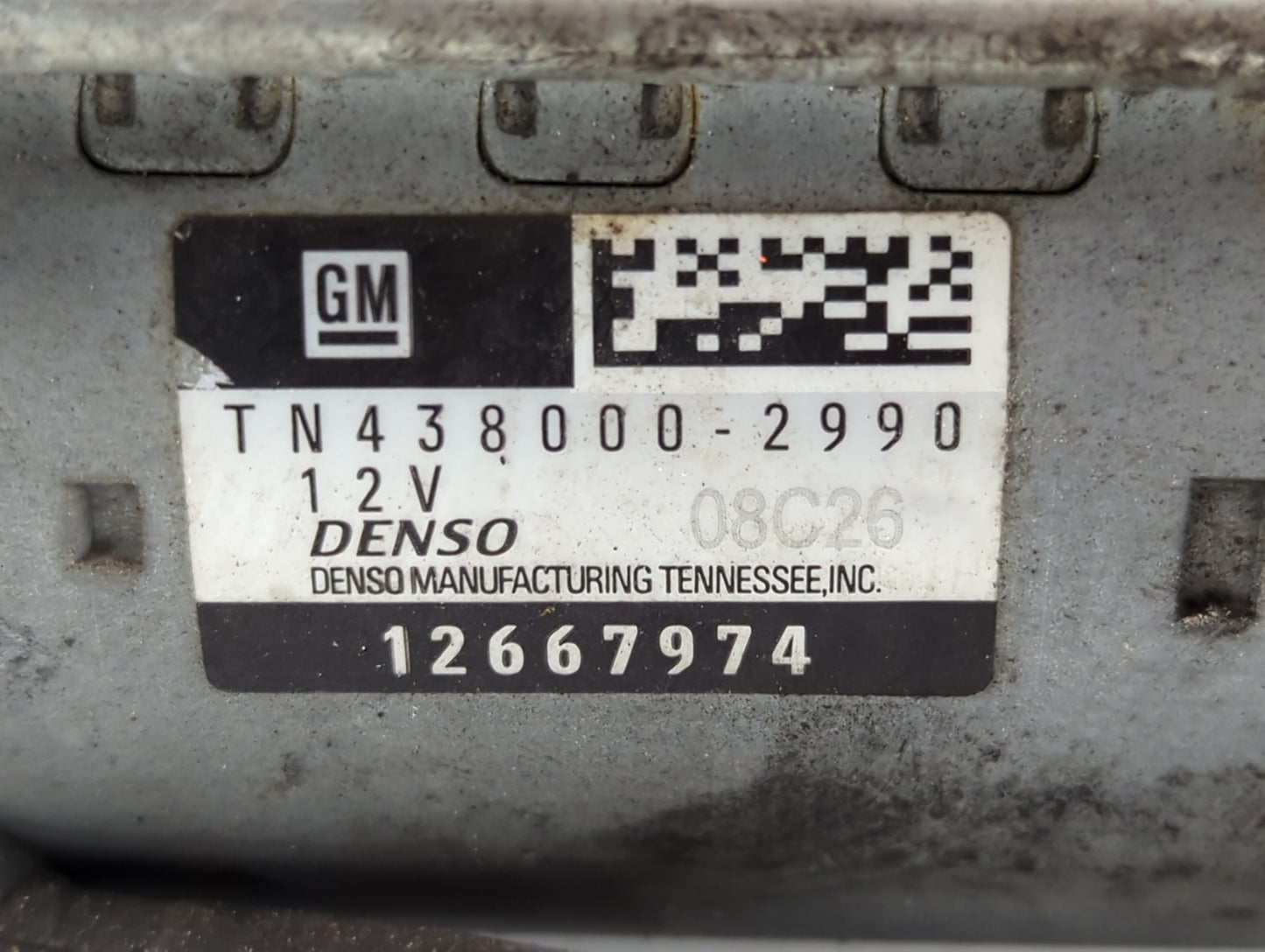2016-2021 Chevrolet Camaro Car Starter Motor Solenoid OEM P/N:TN438000-2990 12667974 Fits Fits 2016 2017 2018 2019 2020 2021