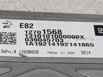 2017-2022 Chevrolet Colorado PCM Engine Control Computer ECU ECM PCU OEM P/N:039045703 12701568 Fits OEM Used Auto Parts