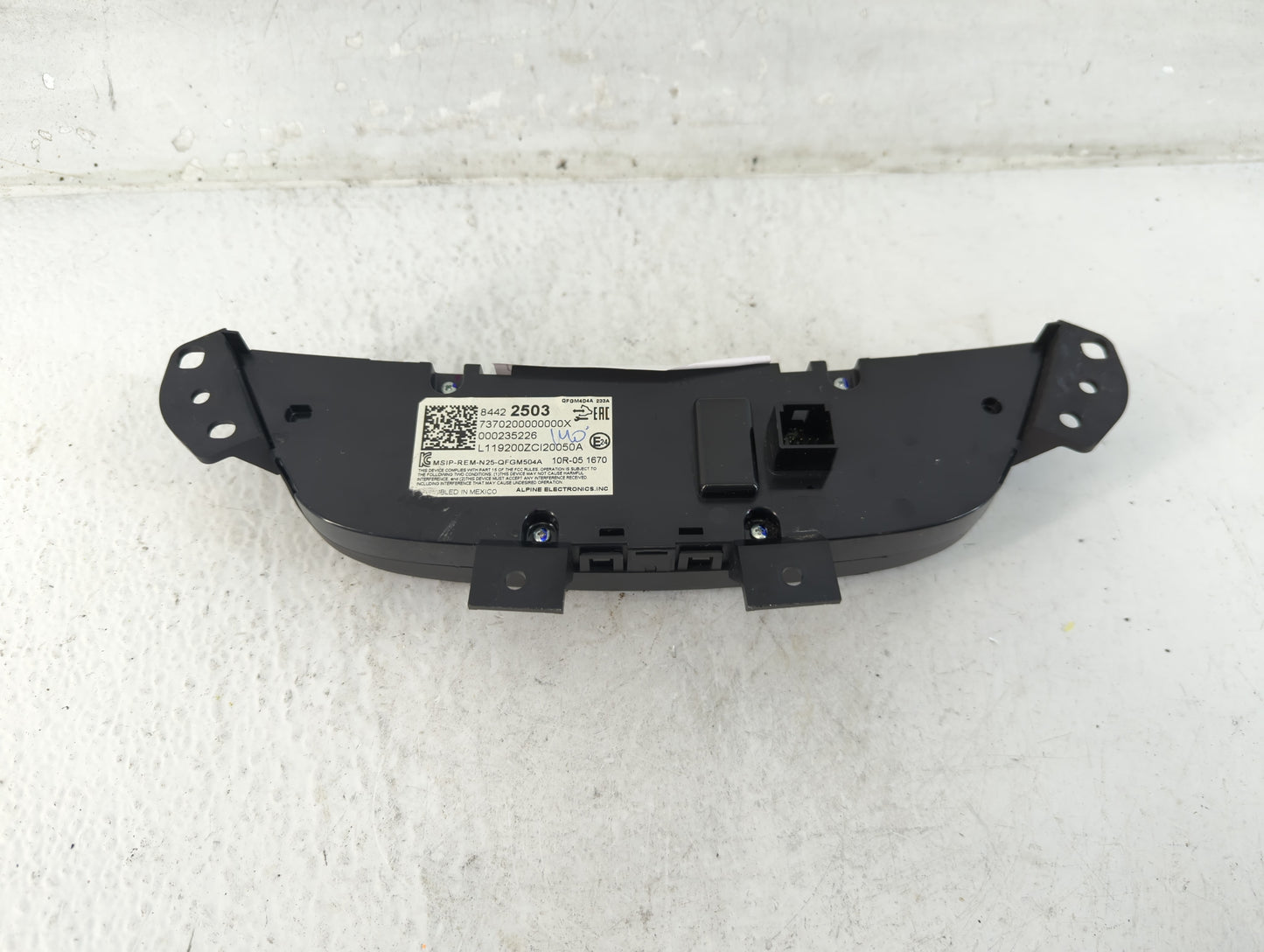 2019-2021 Chevrolet Equinox Climate Control Module Temperature AC/Heater Replacement P/N:84422503 Fits Fits 2019 2020 2021 O