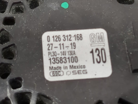 2018-2022 Chevrolet Equinox Alternator Replacement Generator Charging Assembly Engine OEM P/N:126 312 168 Fits OEM Used Auto Parts