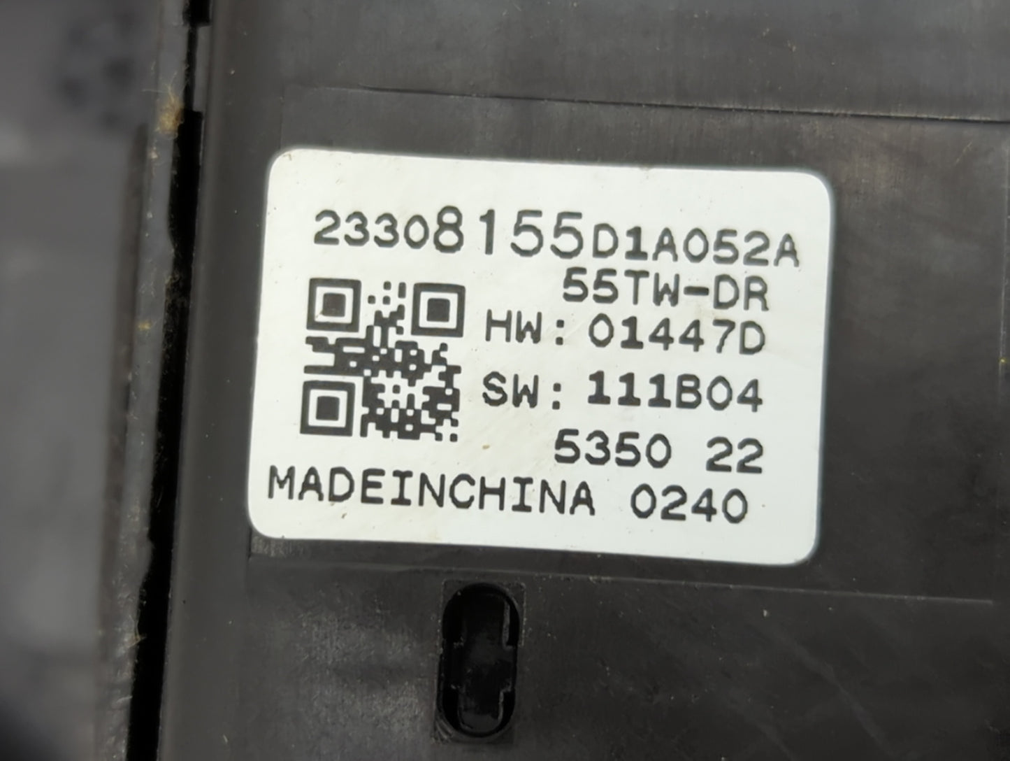 2018-2022 Chevrolet Equinox Master Power Window Switch Replacement Driver Side Left P/N:23308155 84513464 Fits OEM Used Auto