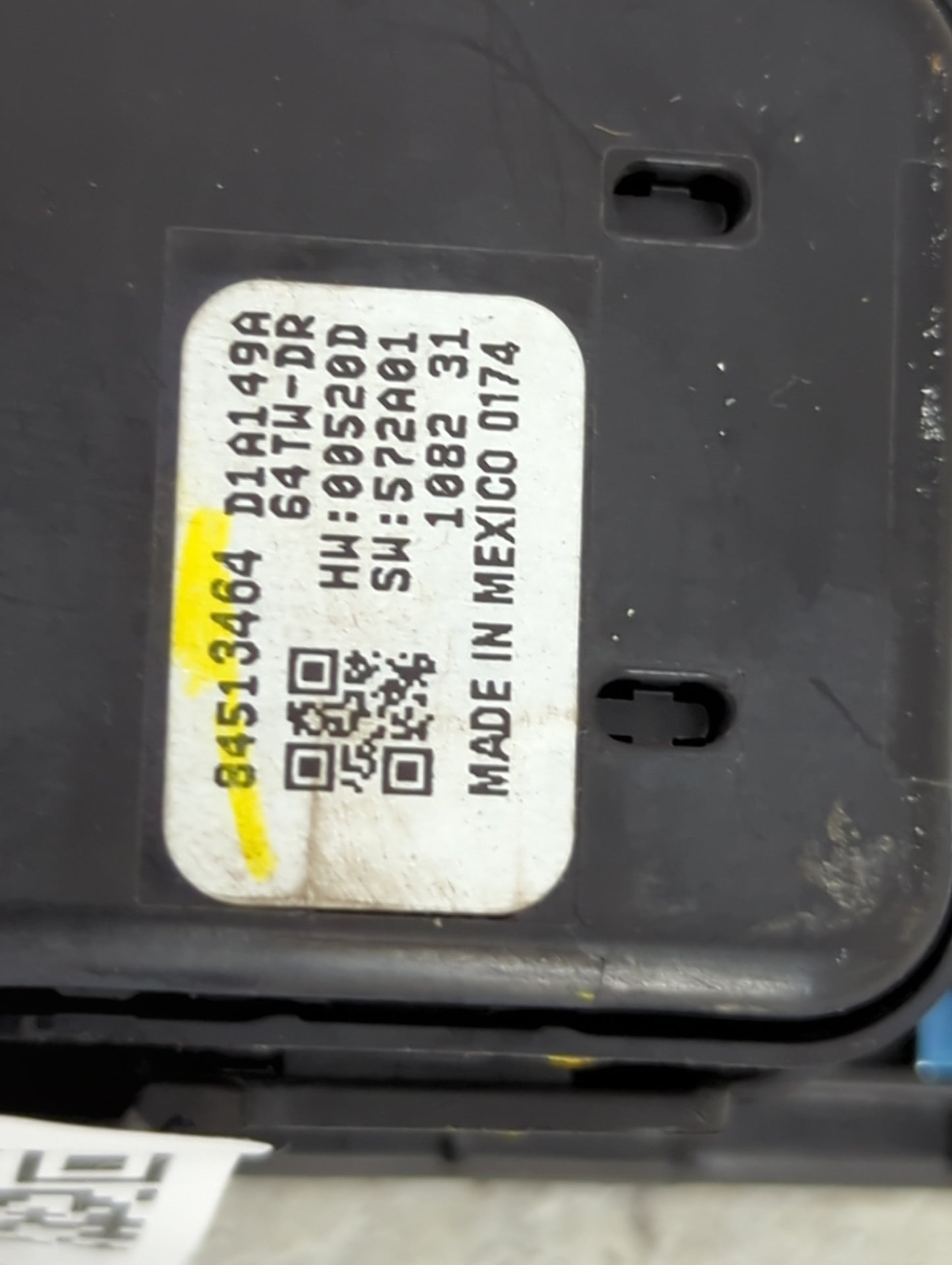 2018-2022 Chevrolet Equinox Master Power Window Switch Replacement Driver Side Left P/N:84513464 D1A149A Fits OEM Used Auto
