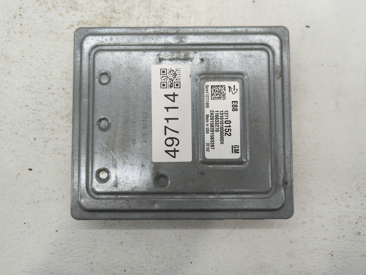 2020-2022 Chevrolet Equinox PCM Engine Control Computer ECU ECM PCU OEM P/N:12710152 Fits Fits 2020 2021 2022 OEM Used Auto