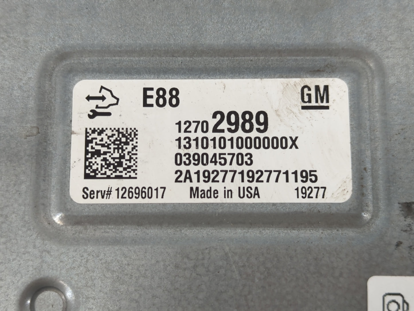 2020-2022 Chevrolet Equinox PCM Engine Control Computer ECU ECM PCU OEM P/N:12702989 Fits Fits 2020 2021 2022 OEM Used Auto