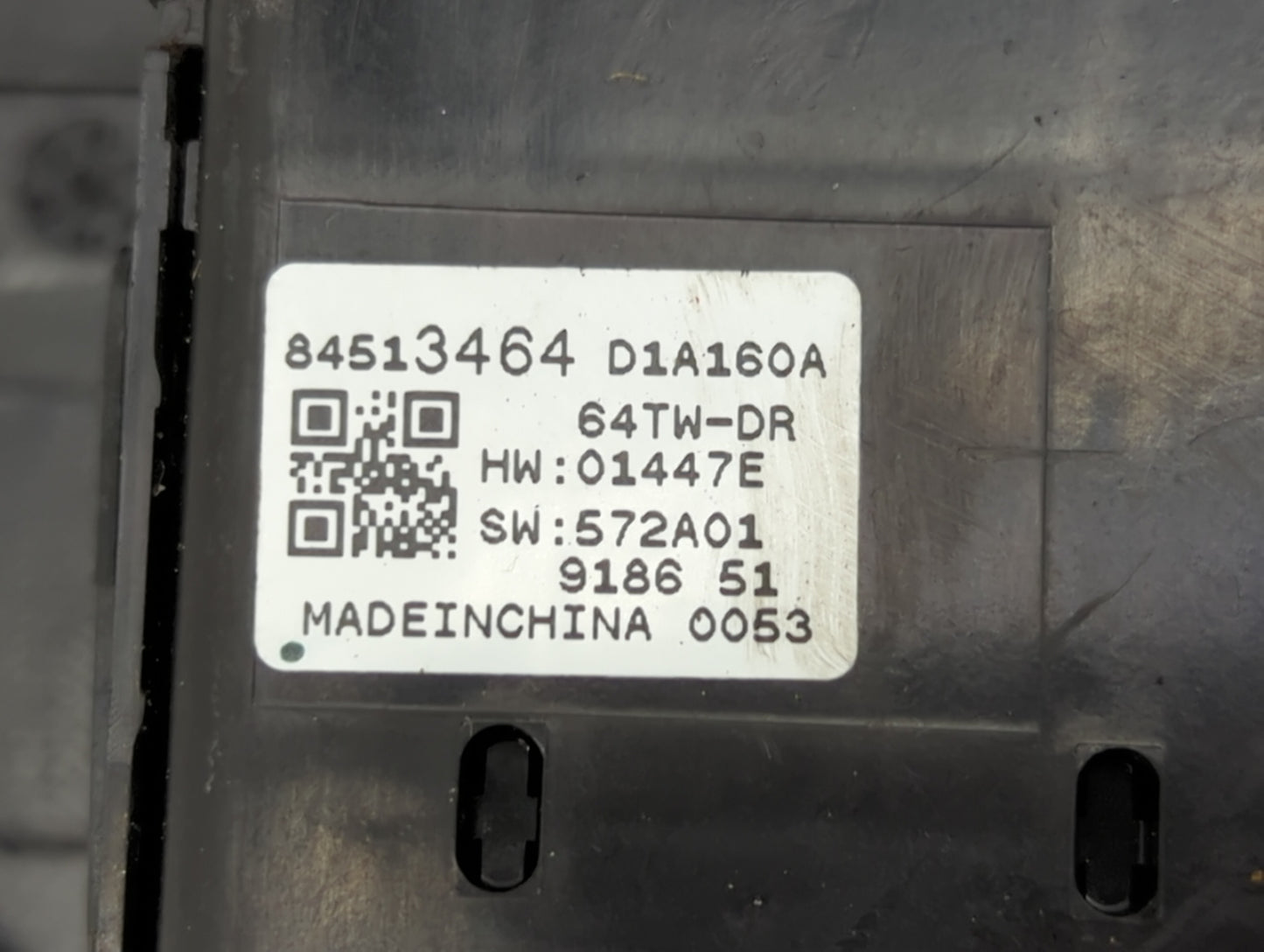 2016-2021 Chevrolet Malibu Master Power Window Switch Replacement Driver Side Left P/N:84513464 Fits OEM Used Auto Parts - O