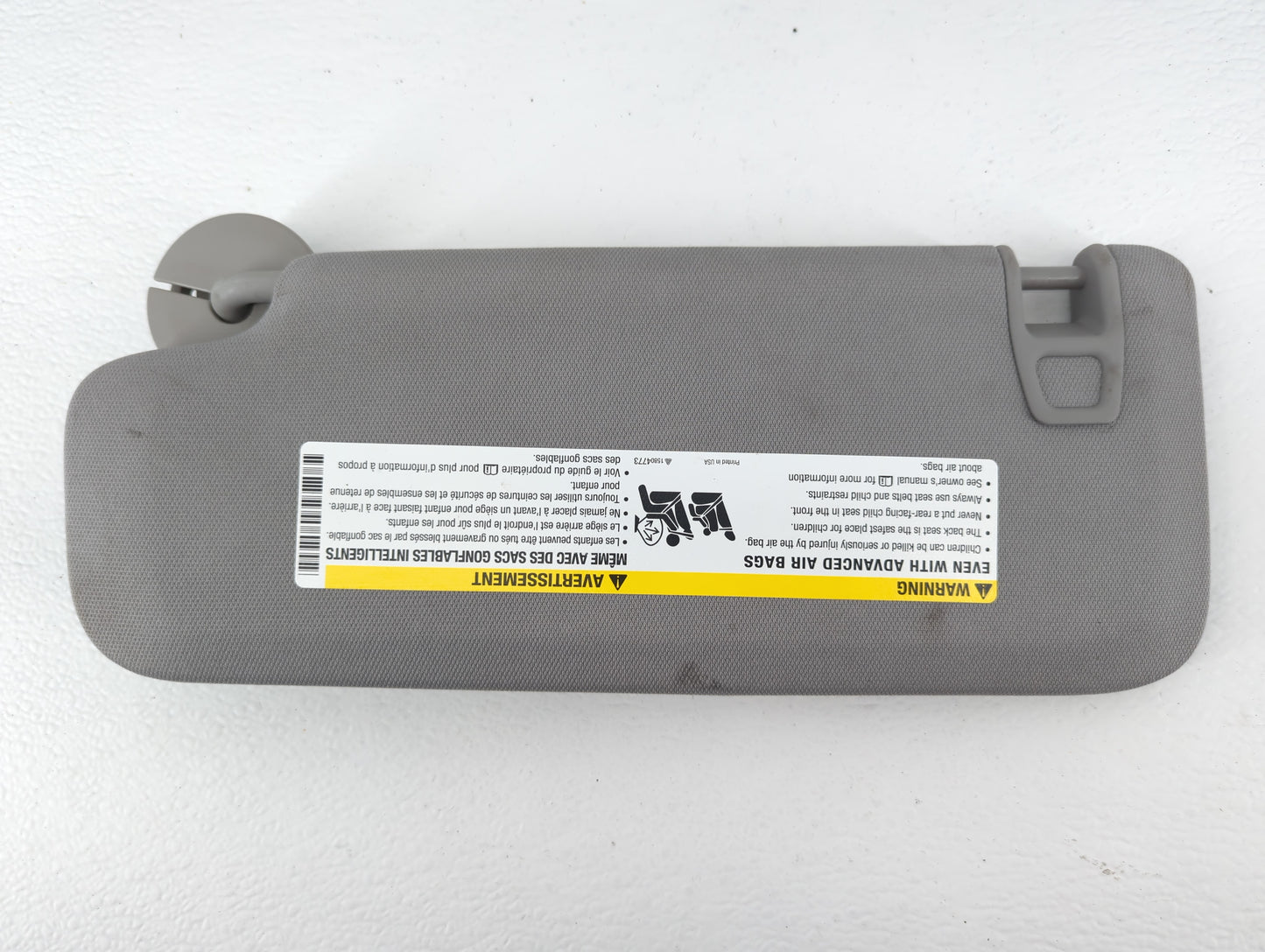 2016-2021 Chevrolet Malibu Sun Visor Shade Replacement Passenger Right Mirror Fits Fits 2016 2017 2018 2019 2020 2021 OEM Us