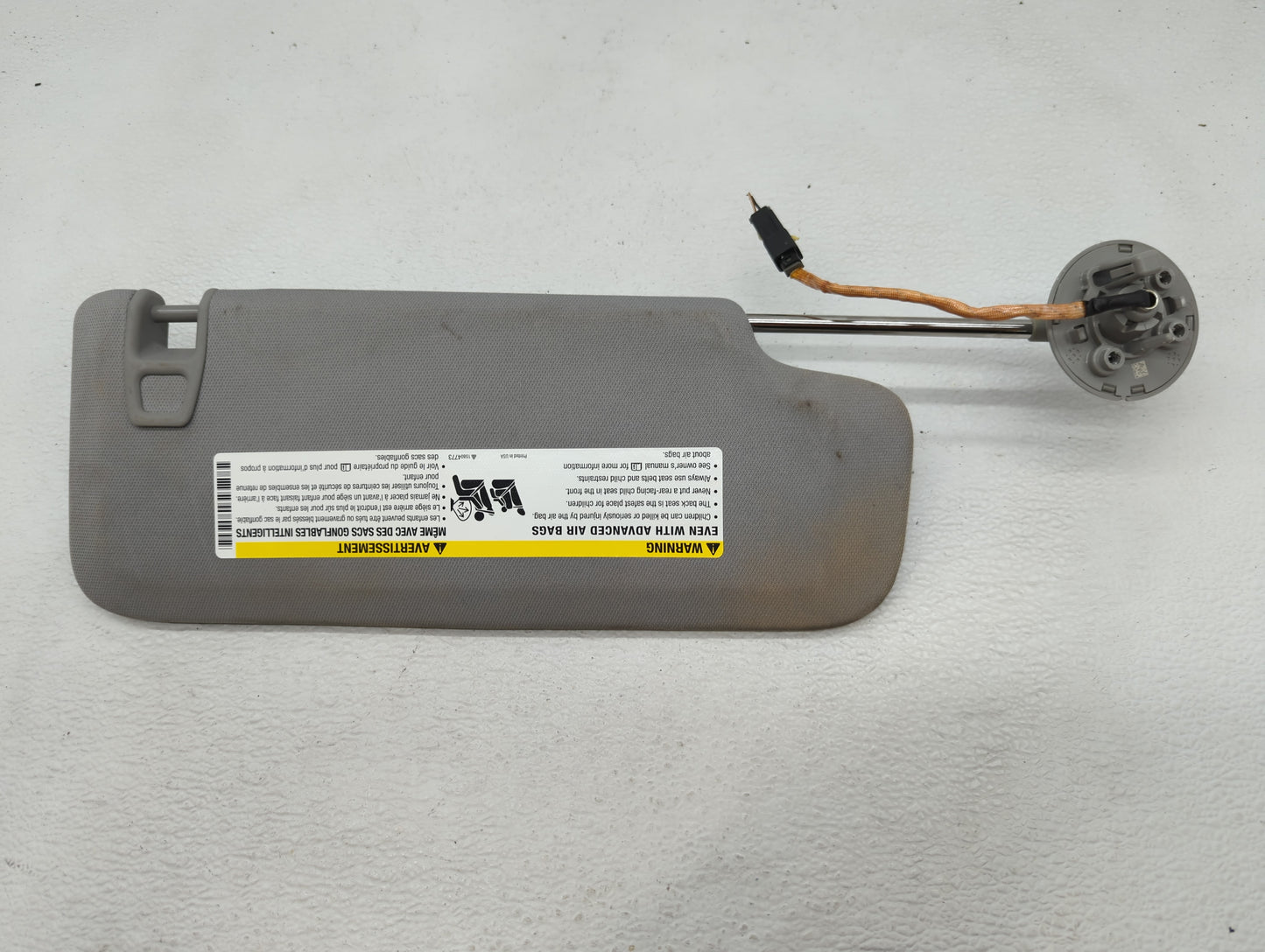 2016-2021 Chevrolet Malibu Sun Visor Shade Replacement Passenger Right Mirror Fits Fits 2016 2017 2018 2019 2020 2021 OEM Us