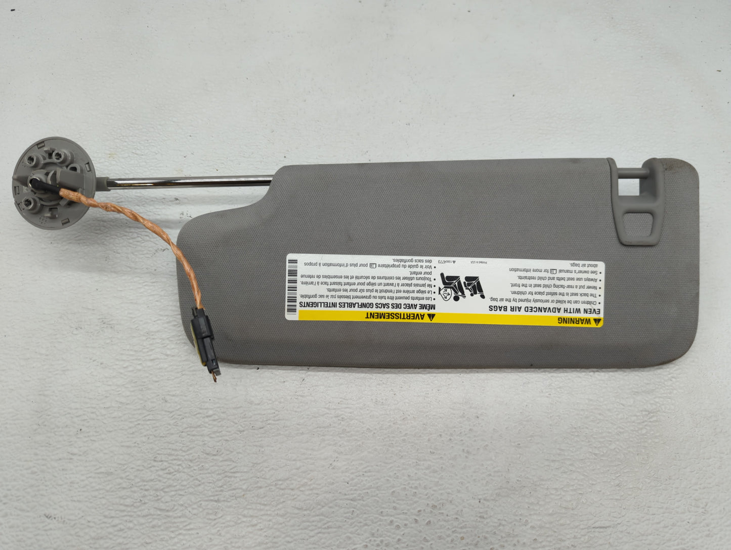 2016-2021 Chevrolet Malibu Sun Visor Shade Replacement Driver Left Mirror Fits Fits 2016 2017 2018 2019 2020 2021 OEM Used A