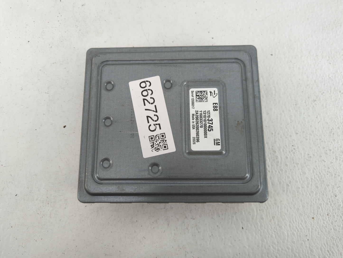 2020-2021 Chevrolet Malibu PCM Engine Control Computer ECU ECM PCU OEM P/N:12703745 Fits Fits 2020 2021 2022 OEM Used Auto P