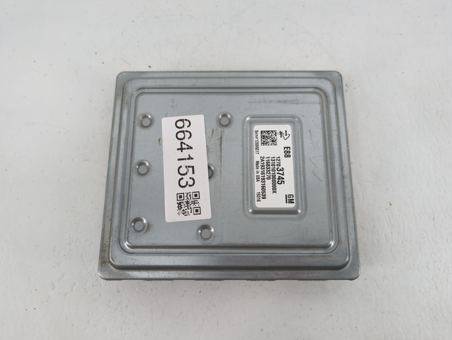 2020-2021 Chevrolet Malibu PCM Engine Control Computer ECU ECM PCU OEM P/N:12703745 Fits Fits 2020 2021 2022 OEM Used Auto P
