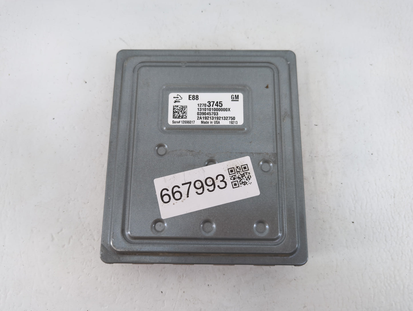 2020-2021 Chevrolet Malibu PCM Engine Control Computer ECU ECM PCU OEM P/N:12703745 Fits Fits 2020 2021 2022 OEM Used Auto P