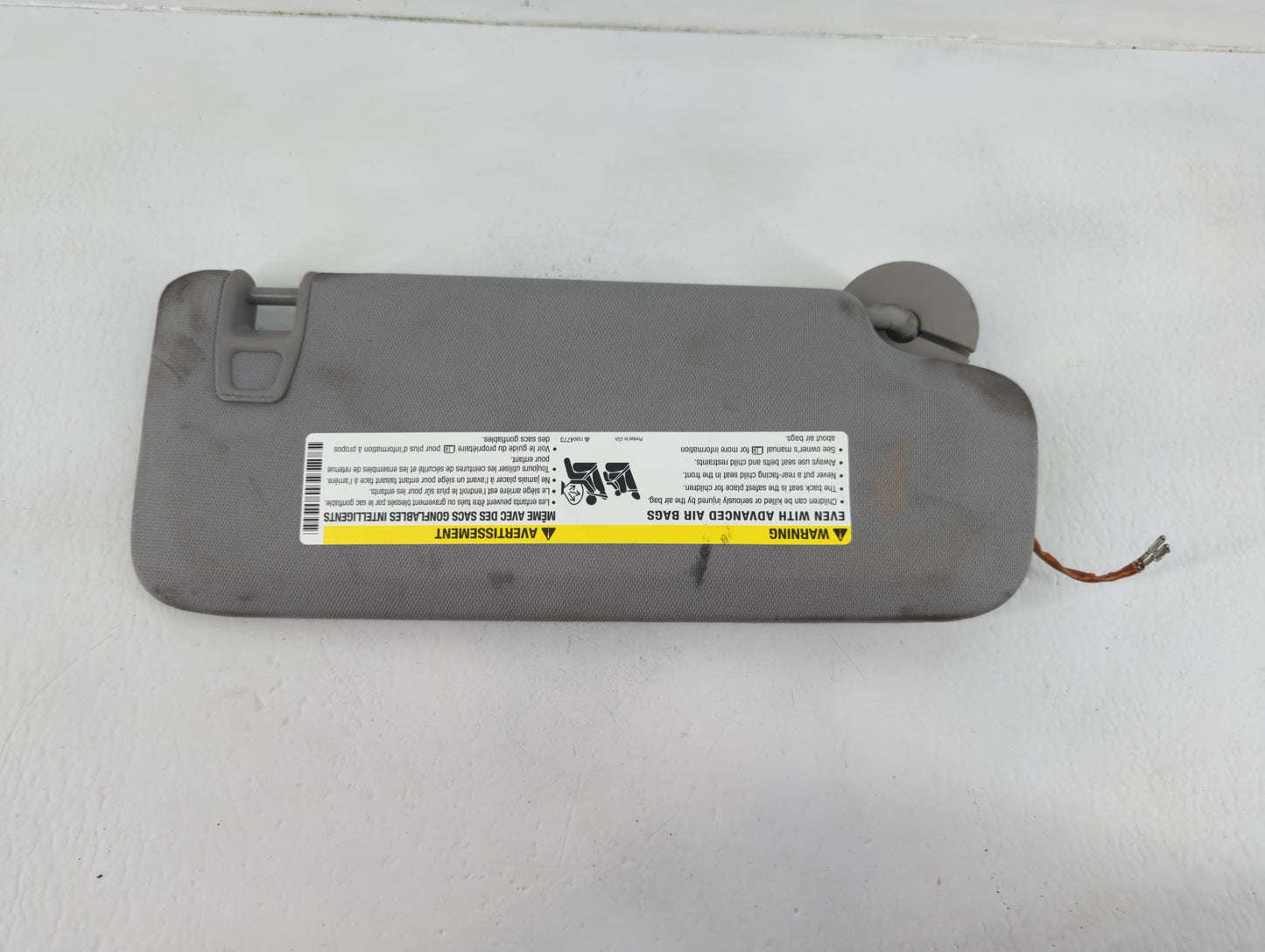 2016-2021 Chevrolet Malibu Sun Visor Shade Replacement Driver Left Mirror Fits Fits 2016 2017 2018 2019 2020 2021 OEM Used A