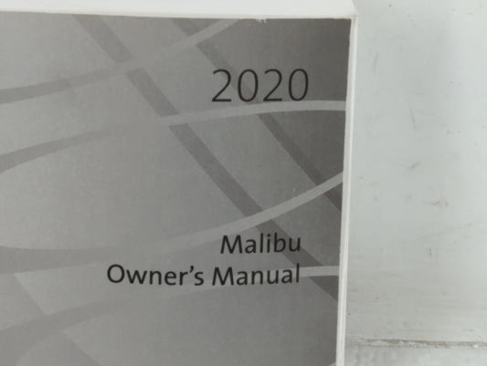 2020 Chevrolet Malibu Owners Manual Book Guide P/N:84313268 A OEM Used Auto Parts
