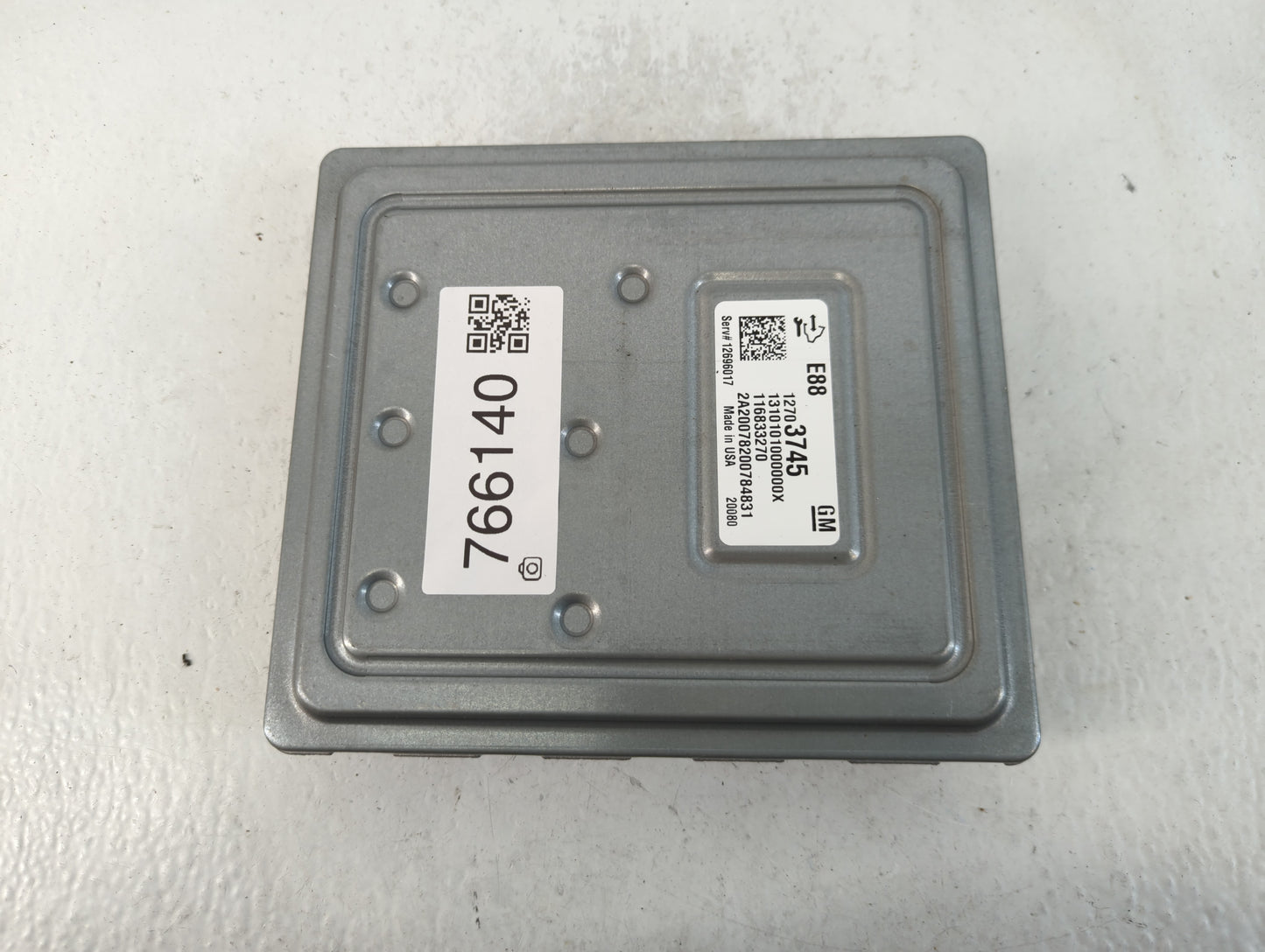 2020-2021 Chevrolet Malibu PCM Engine Control Computer ECU ECM PCU OEM P/N:12703745 Fits Fits 2020 2021 2022 OEM Used Auto P