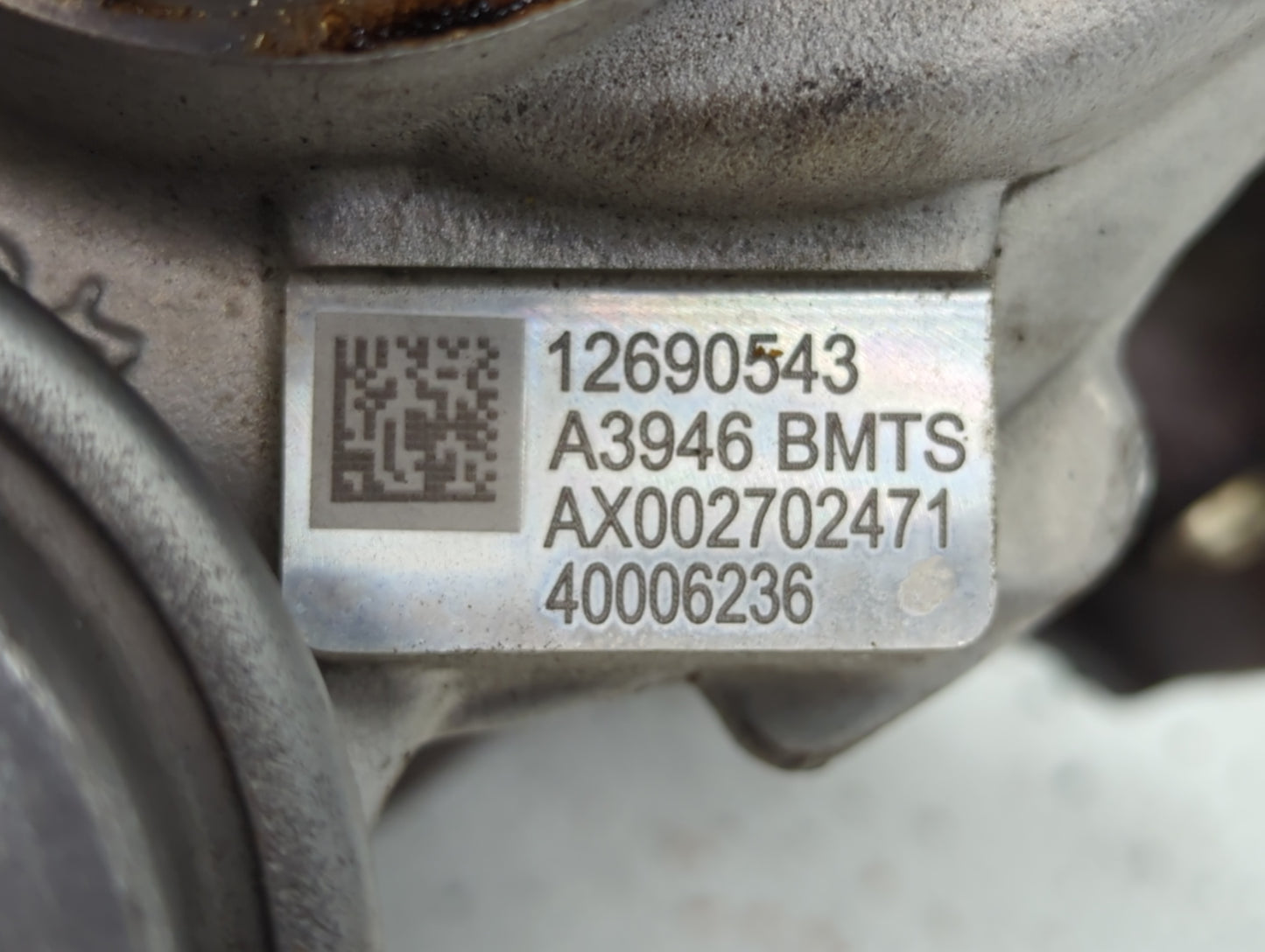2016 Malibu Turbocharger Turbo Charger Super Charger Supercharger - Oemusedautoparts1.com