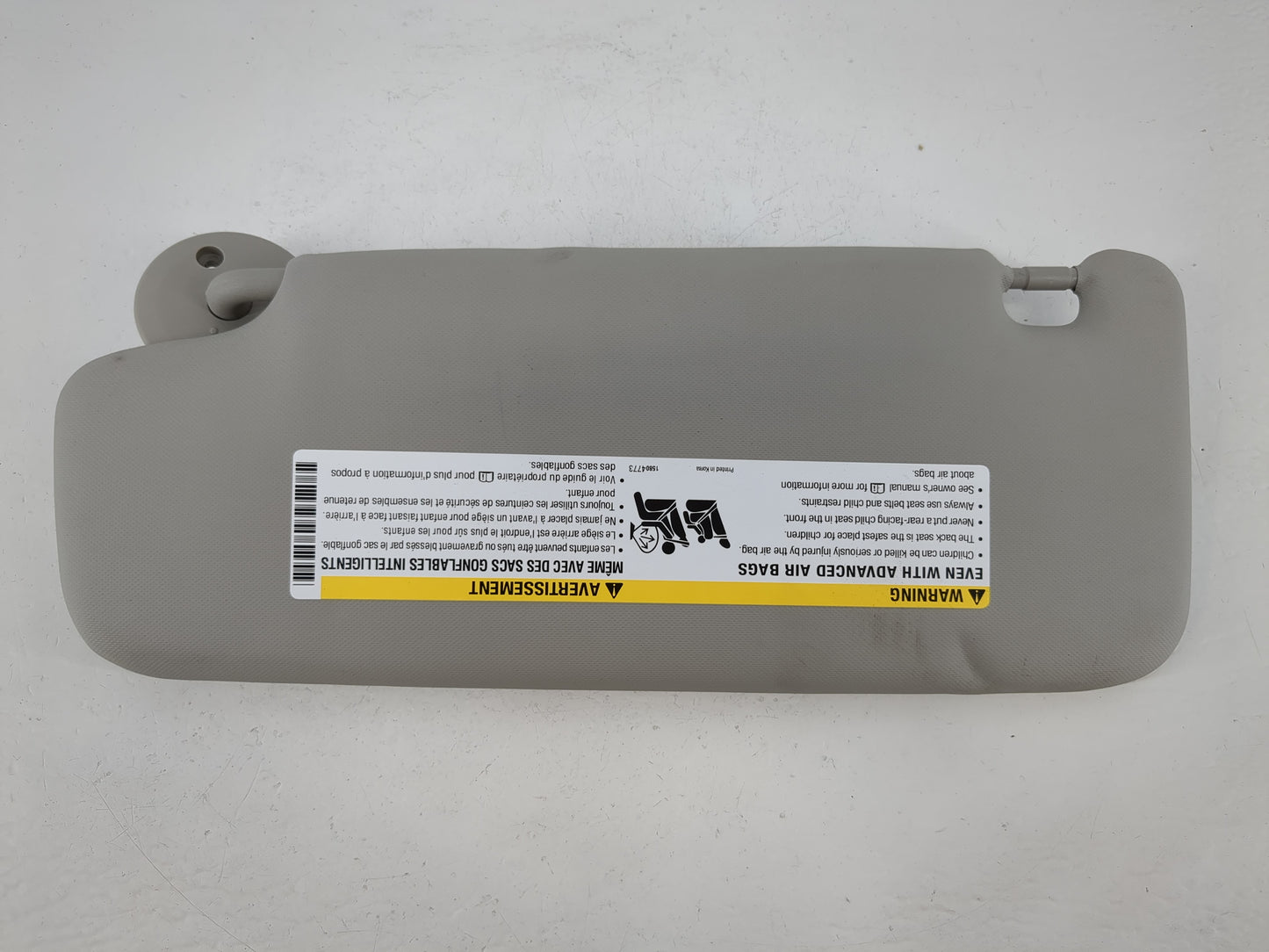 2012-2019 Chevrolet Sonic Sun Visor Shade Replacement Passenger Right Mirror Fits Fits 2012 2013 2014 2015 2016 2017 2018 20