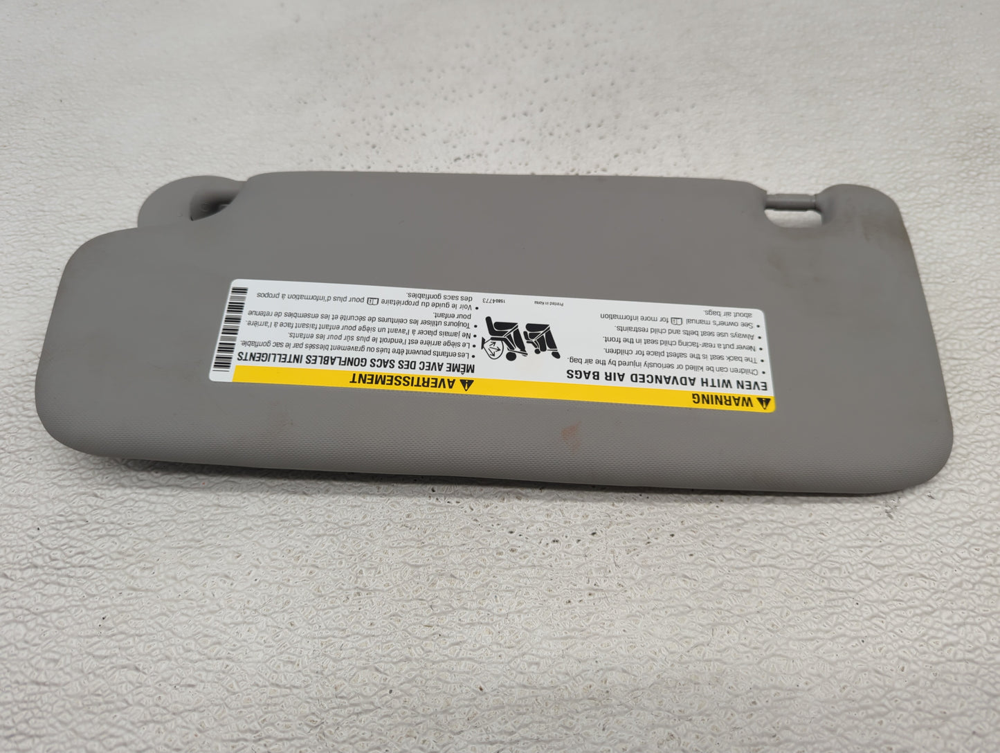 2016-2022 Chevrolet Spark Sun Visor Shade Replacement Passenger Right Mirror Fits Fits 2016 2017 2018 2019 2020 2021 2022 OE