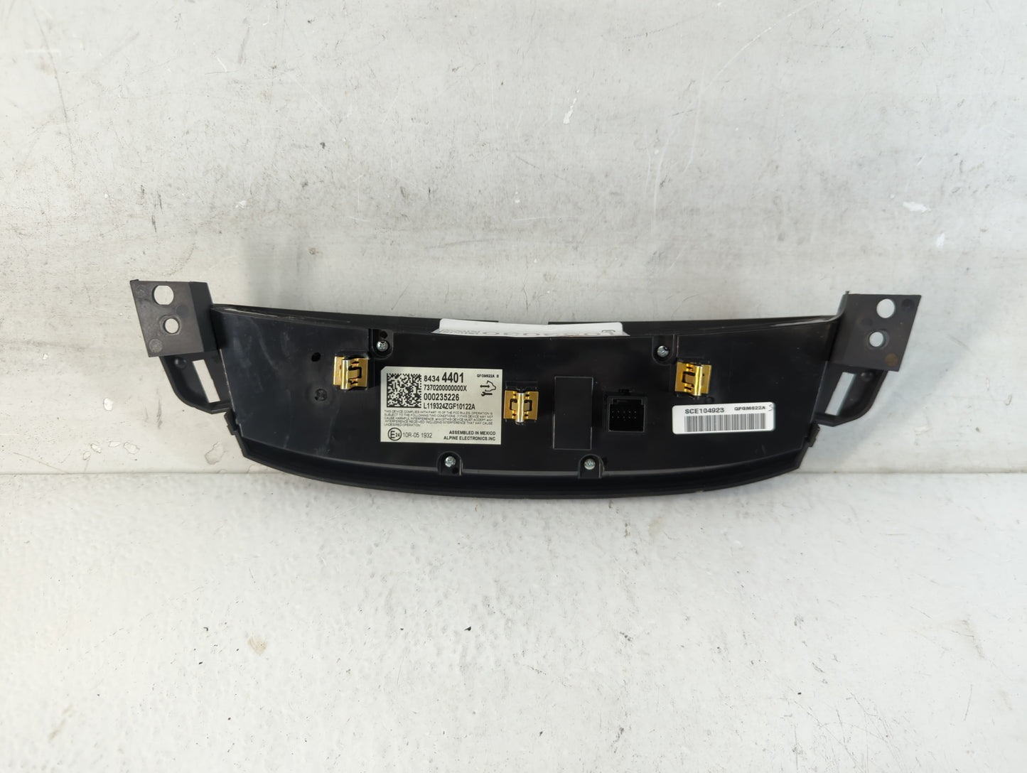 2018-2022 Chevrolet Traverse Climate Control Module Temperature AC/Heater Replacement P/N:84344401 Fits OEM Used Auto Parts