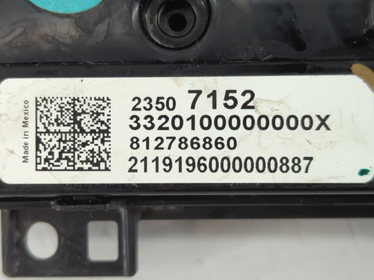 2018-2022 Chevrolet Traverse Climate Control Module Temperature AC/Heater Replacement P/N:23507152 Fits OEM Used Auto Parts