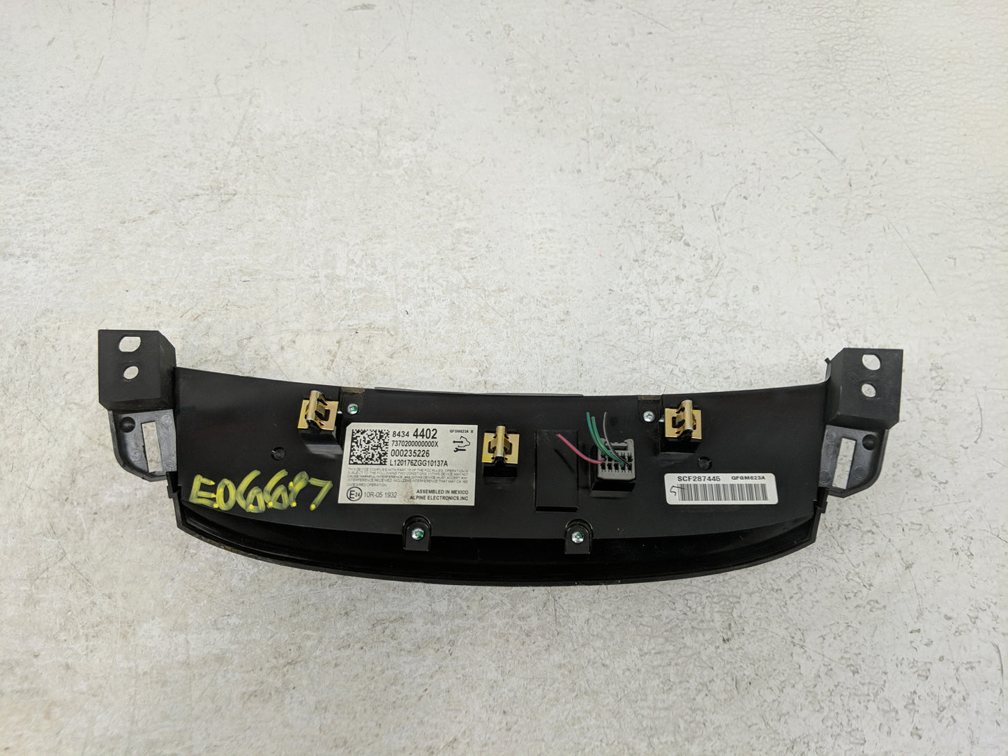 2018-2022 Chevrolet Traverse Climate Control Module Temperature AC/Heater Replacement P/N:84344402 Fits OEM Used Auto Parts