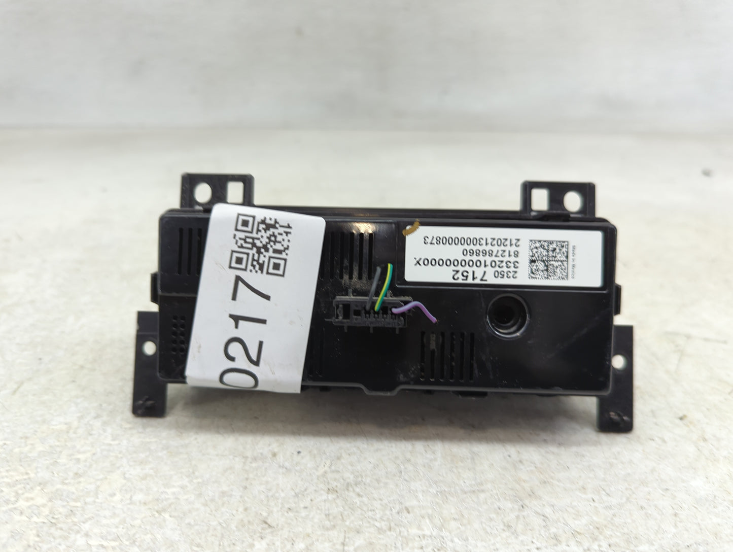 2018-2022 Chevrolet Traverse Climate Control Module Temperature AC/Heater Replacement P/N:23507152 Fits OEM Used Auto Parts
