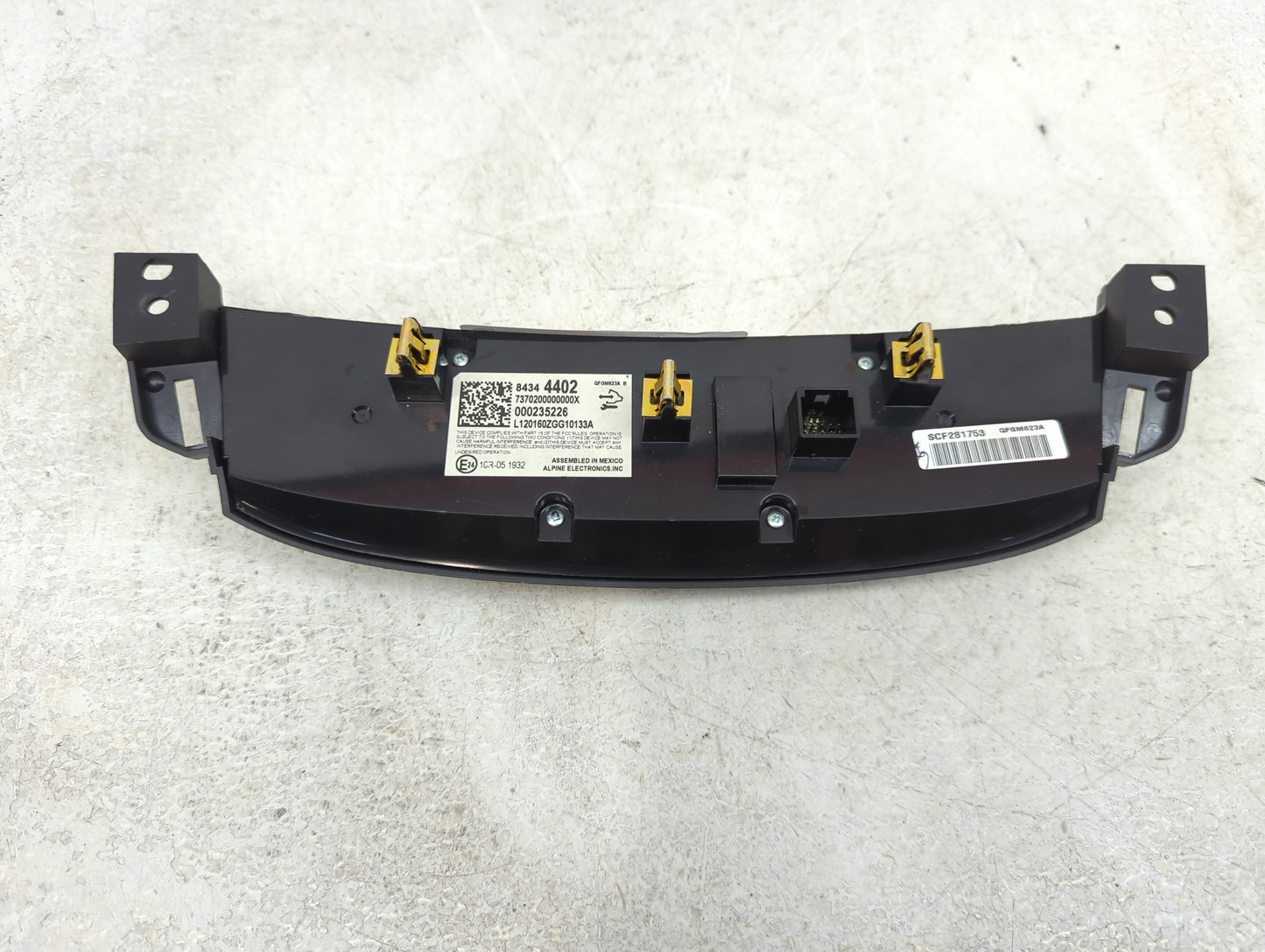 2018-2022 Chevrolet Traverse Climate Control Module Temperature AC/Heater Replacement P/N:000235226 84344402 Fits OEM Used A