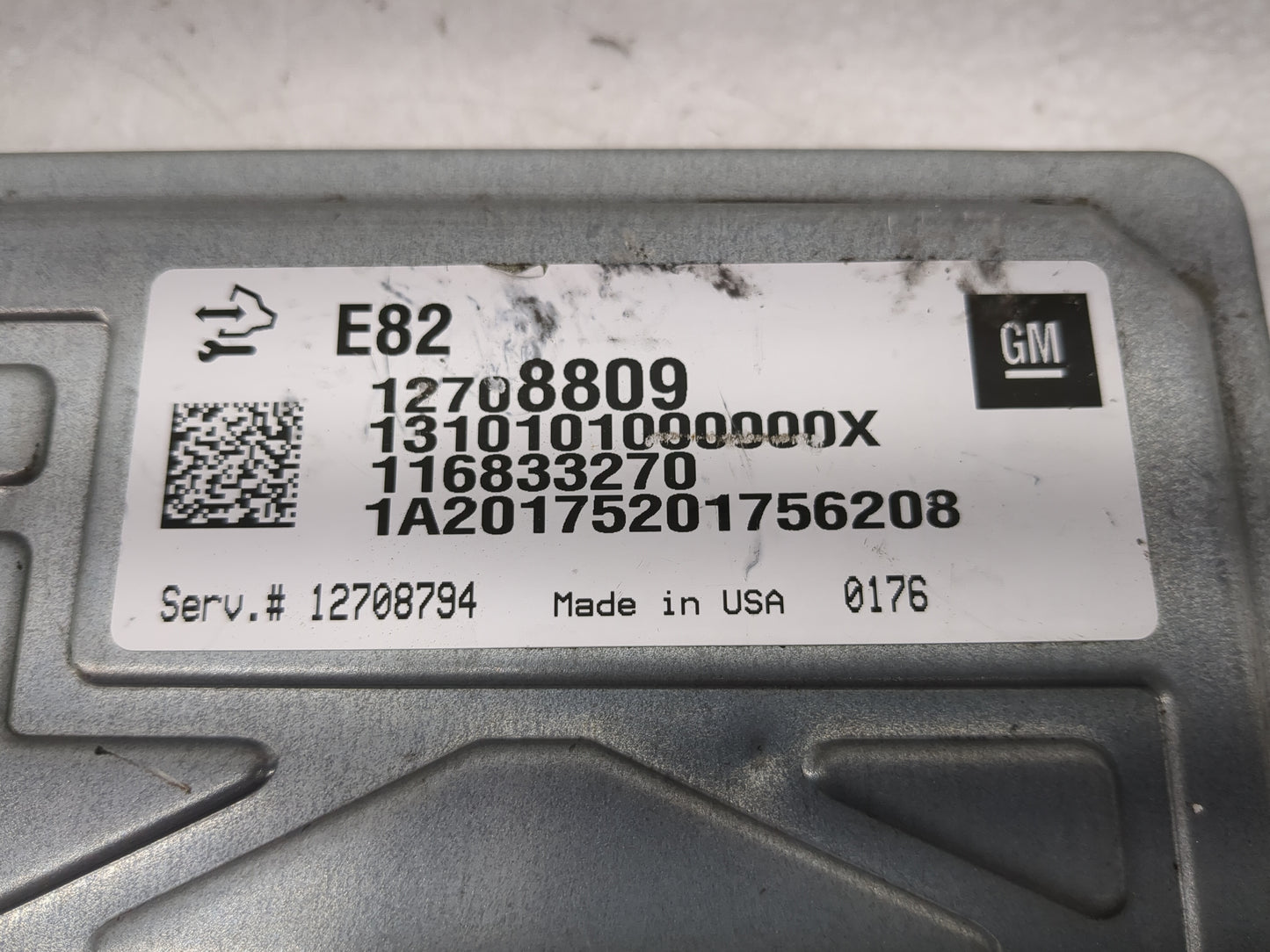2018-2022 Chevrolet Traverse PCM Engine Control Computer ECU ECM PCU OEM P/N:12708809 Fits Fits 2016 2017 2018 2019 2020 202