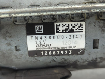 2018-2022 Chevrolet Traverse Car Starter Motor Solenoid OEM P/N:12667973 TN438000-2140 Fits OEM Used Auto Parts