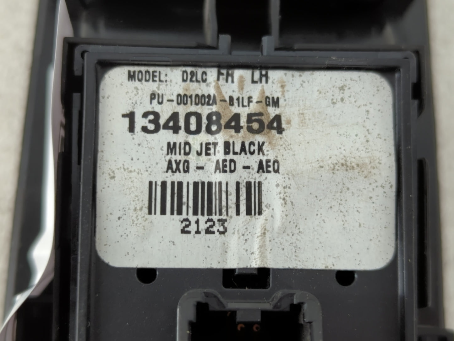 2017-2021 Chevrolet Trax Master Power Window Switch Replacement Driver Side Left P/N:13408454 Fits Fits 2017 2018 2019 2020