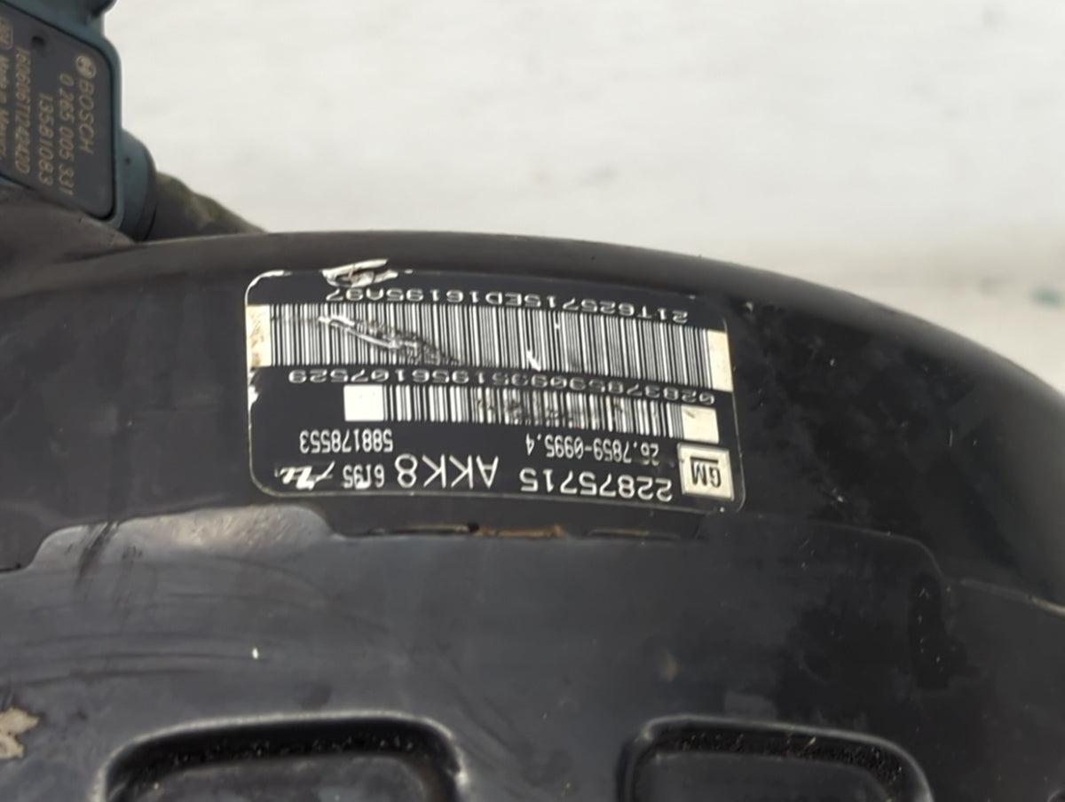 2013-2021 Chevrolet Trax Power Brake Booster Oem 1427905 - Oemusedautoparts1.com