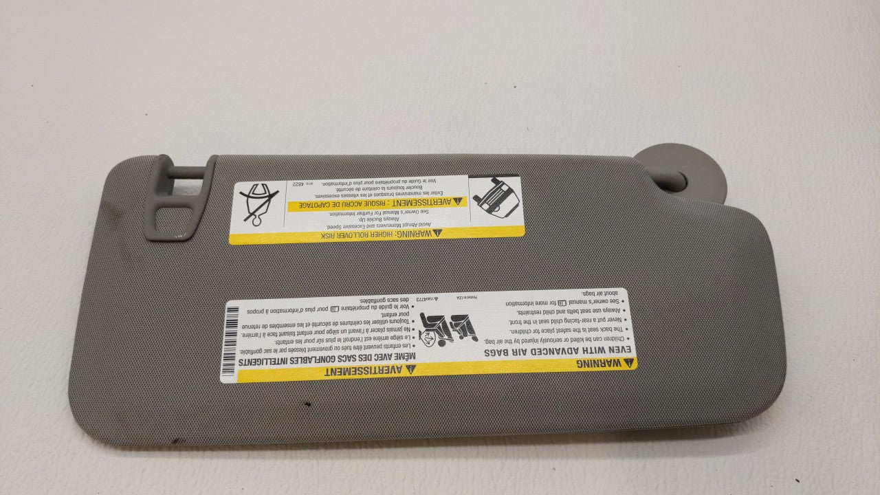 2017-2018 Chevrolet Trax Sun Visor Shade Replacement Driver Left Mirror Fits Fits 2017 2018 OEM Used Auto Parts - Oemusedaut