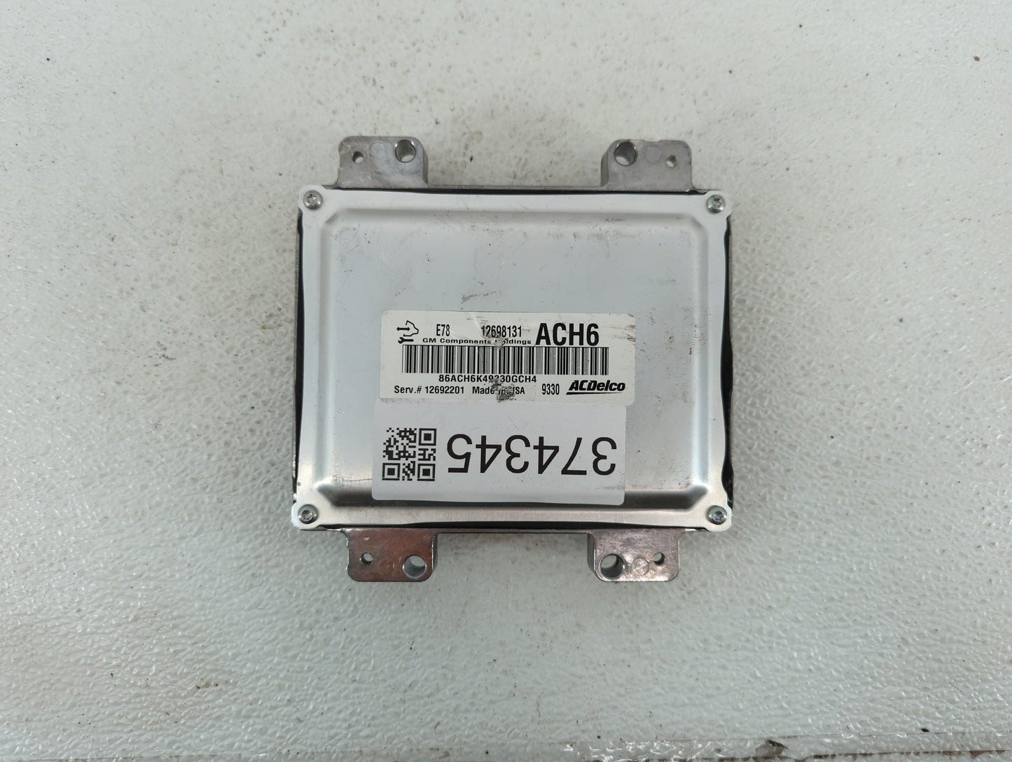 2017-2018 Chevrolet Trax PCM Engine Control Computer ECU ECM PCU OEM P/N:12697793 12706635, 12679097 Fits Fits 2017 2018 201