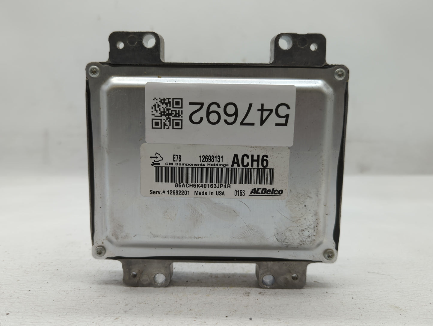 2017-2021 Chevrolet Trax PCM Engine Control Computer ECU ECM PCU OEM P/N:12698131 Fits Fits 2017 2018 2019 2020 2021 OEM Use