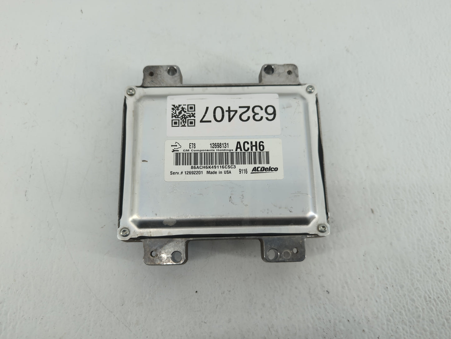 2017-2021 Chevrolet Trax PCM Engine Control Computer ECU ECM PCU OEM P/N:E78 12698131 Fits Fits 2017 2018 2019 2020 2021 OEM
