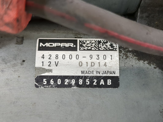 2017-2022 Chrysler 300 Car Starter Motor Solenoid OEM P/N:56029852AB 42800-9301 Fits OEM Used Auto Parts