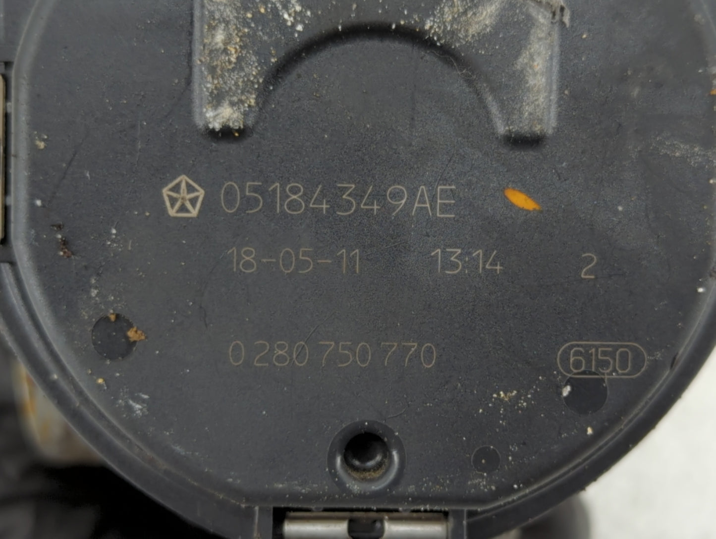 2017 Chrysler Pacifica Throttle Body P/N:05184349AC 05184349AE, 05184349AF Fits Fits 2011 2012 2013 2014 2015 2016 2018 2019