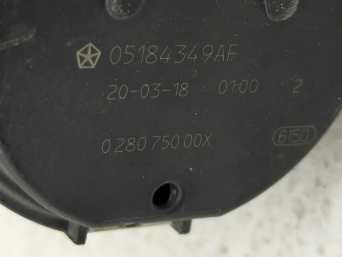 2017-2022 Chrysler Pacifica Throttle Body P/N:0518349AF Fits Fits 2011 2012 2013 2014 2015 2016 2017 2018 2019 2020 2021 202