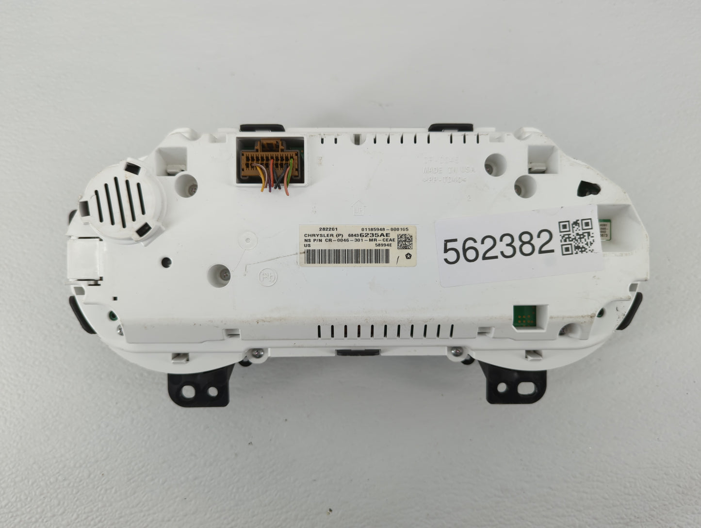 2020 Chrysler Pacifica Instrument Cluster Speedometer Gauges P/N:68436235AE Fits OEM Used Auto Parts - Oemusedautoparts1.com