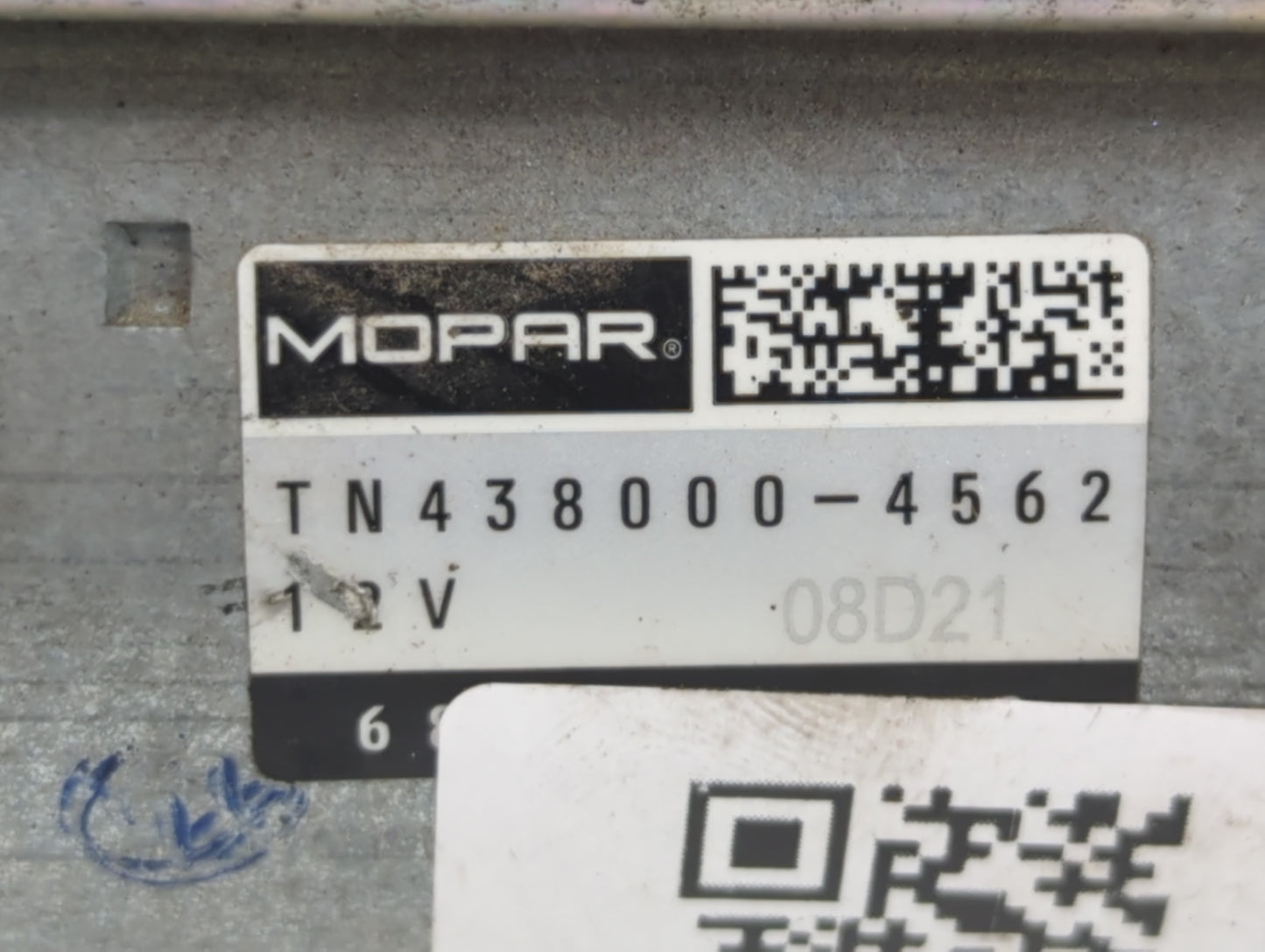 2020 Chrysler Voyager Car Starter Motor Solenoid OEM P/N:TN438000-4562 Fits OEM Used Auto Parts - Oemusedautoparts1.com